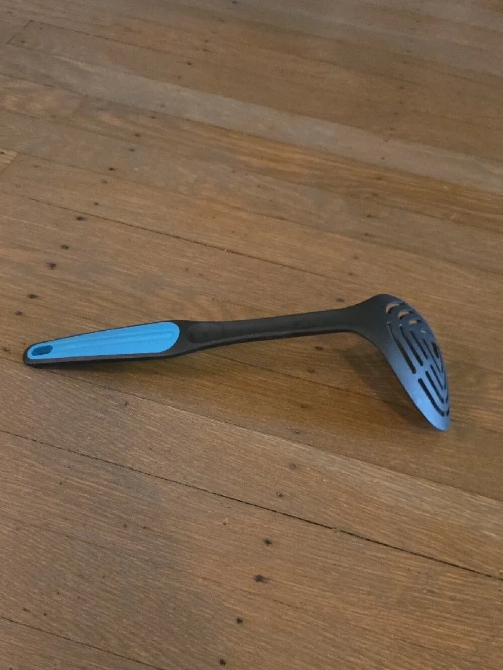 Tupperware Black Slotted Skimmer Spoon